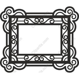 Elegant Vintage Decorative Frame