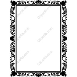 Vintage Floral Frame