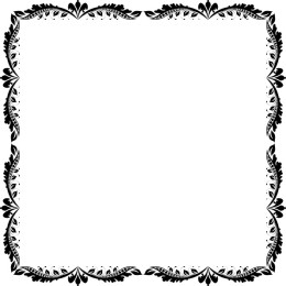 Ornate Floral Frame