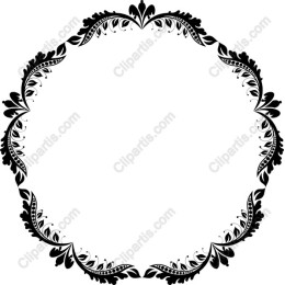 Ornate Floral Frame