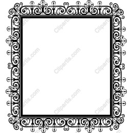 Vintage Ornate Frame