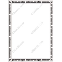 Elegant Geometric Border
