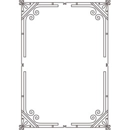 Vintage Ornate Frame