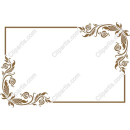 Floral Elegance Ornate Frame