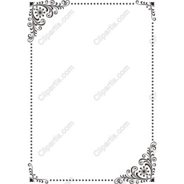 Elegant Floral Frame