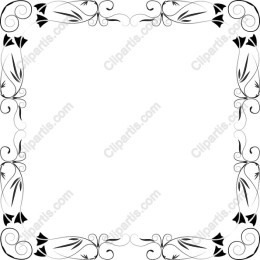 Elegant Floral Frame
