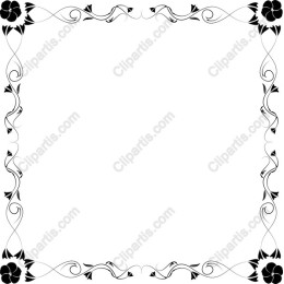 Floral Frame - Elegant Decorative in and