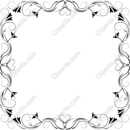 Floral Decorative Frame
