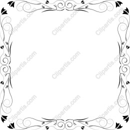 Elegant Floral Frame