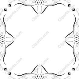Floral Decorative Frame