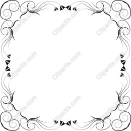Elegant Swirl Frame