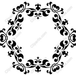 Ornate Floral Frame