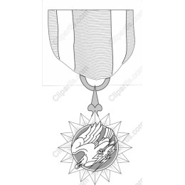 Elegant Bird Medal in