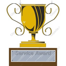 Golden Trophy Service Award
