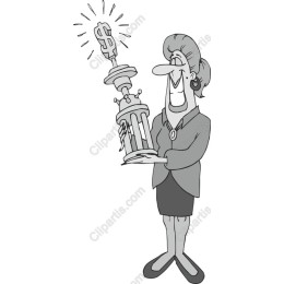 Whimsical Dollar Trophy