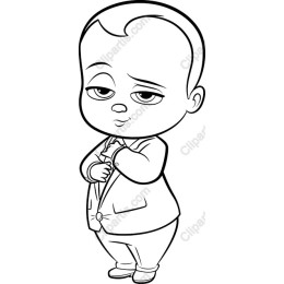 Suave Baby Character