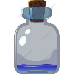 Enchanting Glass Potion Bottle