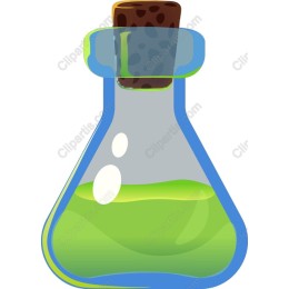 Vibrant Laboratory Flask