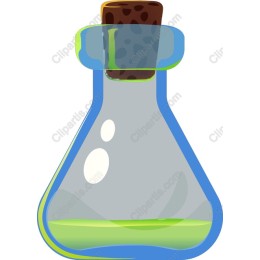 Vibrant Laboratory Flask