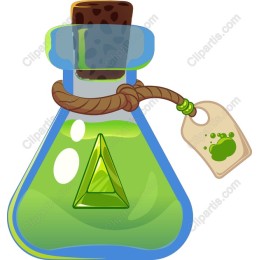 Green Potion Flask