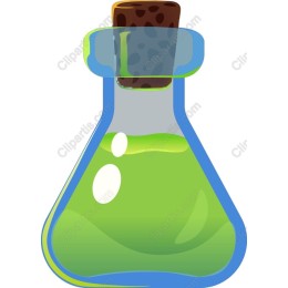 Colorful Laboratory Flask
