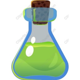 Vibrant Laboratory Flask