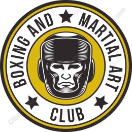 Boxing and Martial Art Club Emblem