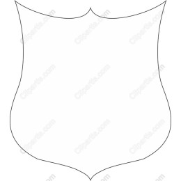 Blank Shield Template