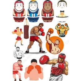 Boxing Bundle - Cliparts Collection