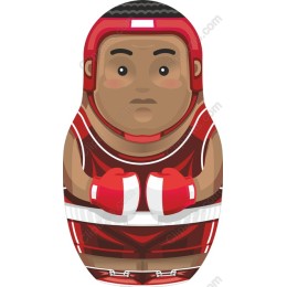 Boxer Matryoshka Doll