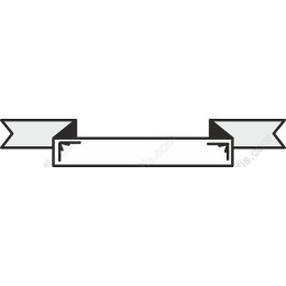 Elegant Blank Ribbon