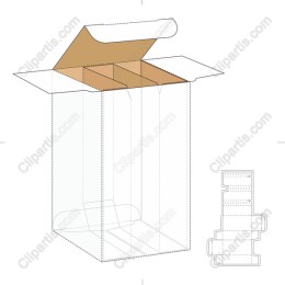 Premium Transparent Cardboard Box