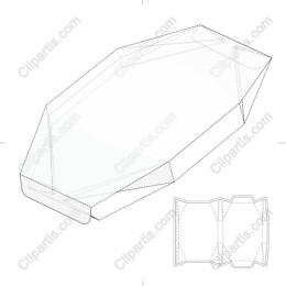 Hexagonal Packaging Template