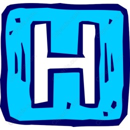 Playful Letter H