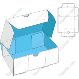 Stylish Custom Box Template - Versatile Packaging