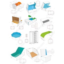 Customizable Packaging Templates Collection