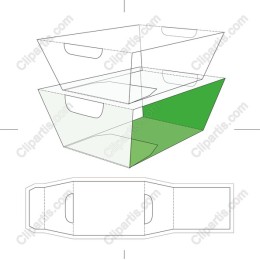 Contemporary Green Accent Box
