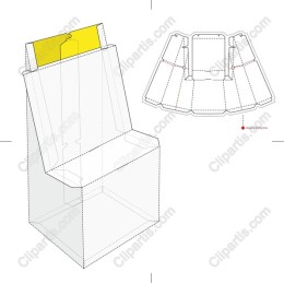 Open-Top Packaging Box