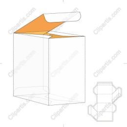 Modern Open Packaging Box