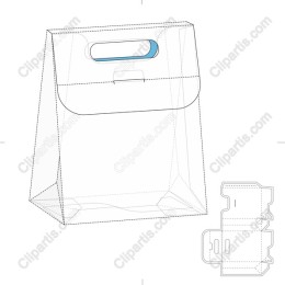 Elegant Folding Gift Bag