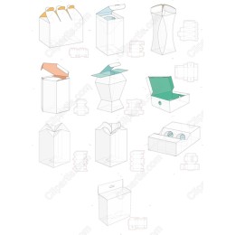 Comprehensive Packaging Clipart Bundle - Files