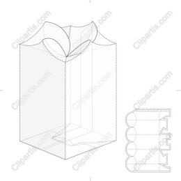 Elegant Leaf-Top Gift Box