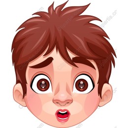 Surprised Young Boy