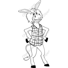 Charming Donkey - Playful