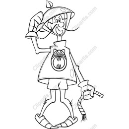 Charming Whimsical Character