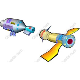 Retro Spacecraft