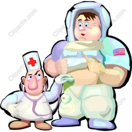 Quirky Nurse and Astronaut
