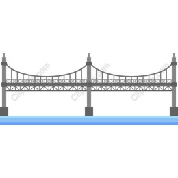 Classic Suspension Bridge