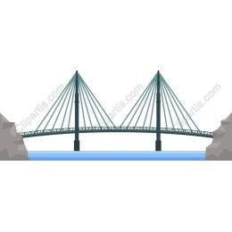 Elegant Suspension Bridge