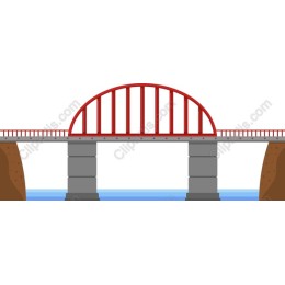 Red Arched Bridge